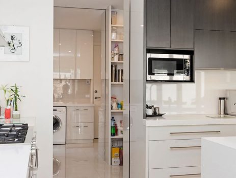 kitchen cabinets and laundry cabinets